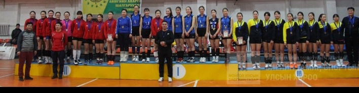 2018 оны аймгийн аварга шалгаруулах идэрчүүдийн волейбол