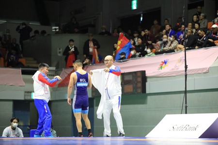 Н.ЭРХЭМБАЯР ДИФЛИМПЫН НААДМЫН ИЖ БҮРДЭЛ МЕДАЛЬТАН БОЛЛОО