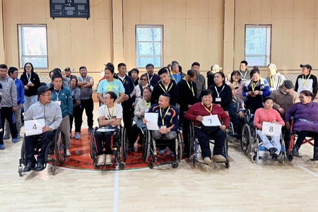 НИЙСЛЭЛИЙН ХӨГЖЛИЙН БЭРХШЭЭЛТЭЙ ИРГЭДИЙН ДУНД СПОРТЫН НӨХӨРСӨГ ТЭМЦЭЭН ЗОХИОН БАЙГУУЛАГДЛАА.  📌Нийслэлийн Засаг даргын Тамгын газар, Монголын Хараагүйчүүдийн Үндэсний холбоо, Хан-Уул дүүргийн Биеийн 