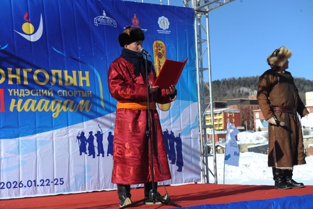 МОНГОЛЫН ҮНДЭСНИЙ СПОРТЫН ӨВЛИЙН НААДАМ НЭЭЛТЭЭ ХИЙЛЭЭ  Монголчуудын өнө эртний түүхтэй үндэсний уламжлалт спортыг хөгжүүлэх, ёс заншил, соёлын өвийг залууст өвлүүлэх зорилгыг агуулсан Үндэсний өвлийн