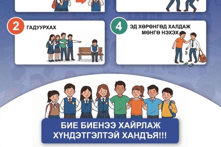 Үе тэнгийн ДЭЭРЭЛХЭЛТИЙГ таслан зогсооё!!!