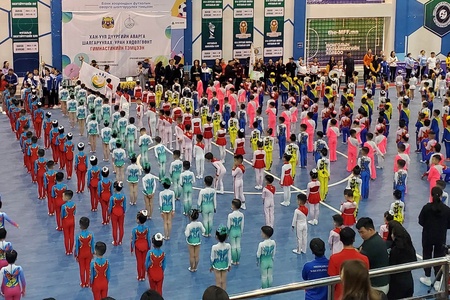 Хан-Уул дүүргийн аварга шалгаруулах цэцэрлэгийн хүүхдүүдийн уран хөдөлгөөнт гимнастикийн тэмцээн