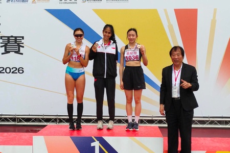 СМ Э.Оюундарь "New Taipei City Athletics Open 2026" тэмцээнээс Мөнгөн медаль хүртлээ