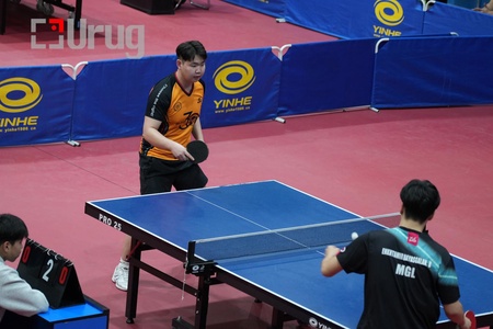 Ширээний теннисний төрөлд багийн дүнгээр Ч.Цогтбаяр дасгалжуулагчтай МУБИС-ийн баг тэргүүлэв 