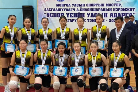 Улсын аварга шалгаруулах тэмцээний хүрэл медальт -Засаг даргын дэргэдэх өсвөрийн шигшээ баг тамирчид