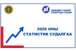 2020 ОНЫ СТАТИСТИК СУДАЛГАА