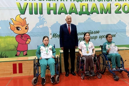 🥰Монголын Хүүхдийн зуны VIII наадмын пара Бочи төрөл явагдаж Орхон аймгаас 1 мөнгө, 2 хүрэл авлаа. 