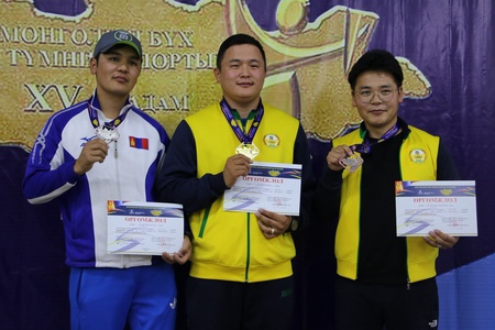 Монголын бүх ард түмний спортын наадмын хийн гар бууны медальтнууд тодорлоо 