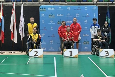 ПАРА БОЧИГИЙН ТАМИРЧИН Т.МӨНХДЭМБЭРЭЛ МӨНГӨН МЕДАЛЬ ХҮРТЛЭЭ 