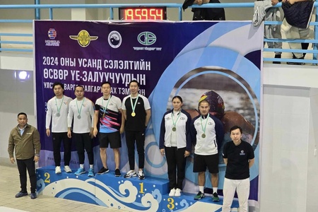 Усан спортын Өсвөр үе, залуучуудын 2024 оны Улсын аварга шалгаруулах тэмцээнийг Орхон аймаг зохион байгуулж, "ХАНГАРЬД" спорт клуб 3-р байр эзэллээ. 