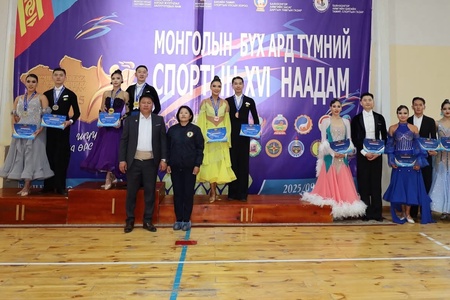 МОНГОЛЫН БҮХ АРД ТҮМНИЙ СПОРТЫН XVI НААДМЫН БҮЖГИЙН СПОРТЫН ТӨРӨЛД  ЗАВХАН АЙМГИЙН ТАМИРЧИД АМЖИЛТТАЙ ОРОЛЦЛОО