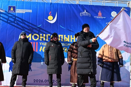 МОНГОЛЫН ҮНДЭСНИЙ СПОРТЫН ӨВЛИЙН НААДАМ НЭЭЛТЭЭ ХИЙЛЭЭ