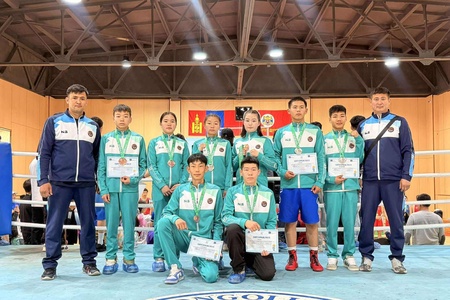🥊Монголын Хүүхдийн Спортын VIII Их Наадмын Боксын Тэмцээн 5-р сарын 29-нөөс 6-р сарын 03-ны өдрүүдэд Хан-Уул дүүргийн спорт ордонд боллоо. 