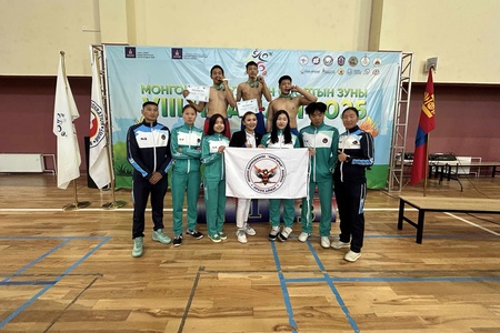 Монголын Хүүхдийн спортын зуны VIII наадмын Модон барилдааны төрөлд Орхон аймгаас оролцсон баг тамирчдадаас 1 алт, 2 хүрэл медалийн эзэд тодорлоо🥰. 