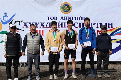 ХӨНГӨН АТЛЕТИКИЙН АЙМГИЙН АВАРГА ШАЛГАРУУЛАХ ТЭМЦЭЭН БОЛЛОО