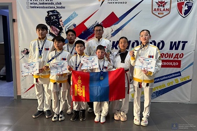 Казакстан улсын Астана хотноо болсон Дос опен тэмцээнд Ховд аймгийн БТСГ шигшээ багийн тамирчид амжилттай оролцож 