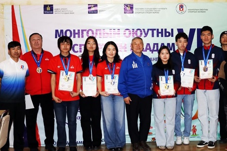 МОНГОЛЫН ОЮУТНЫ СПОРТЫН НААДМЫН ШАТРЫН ТЭМЦЭЭН ӨНДӨРЛӨЛӨӨ 