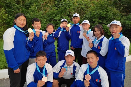 "Азийн хүүхдүүд-2022" наадмаас Монголын баг 11 медаль хүртлээ 