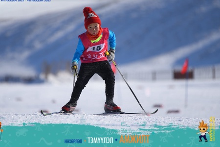 Монголын хүүхдийн спортын өвлийн VII наадмын эрэгтэй  12 хүртэлх насны ангиллын тэмцээнээс....