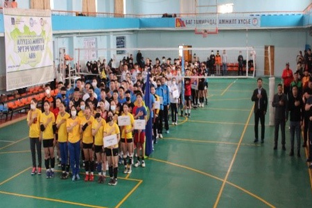 Монголын бүх ард түмний XV наадмын анхан шатны волейболын тэмцээн