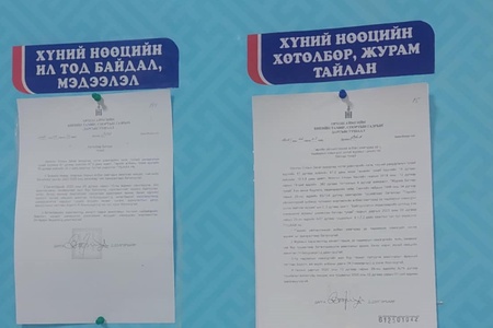 ТӨРИЙН ҮЙЛЧИЛГЭЭНИЙ АЛБАН ХААГЧДАД УР ЧАДВАРЫН НЭМЭГДЭЛ ОЛГОХ ШИНЭЧИЛСЭН ЖУРАМ