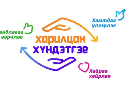 "ХАНДЛАГАА ӨӨРЧИЛЬЕ" УРИАН ДОР "ХАРИЛЦАН ХҮНДЭТГЭЕ" АЯН ЗОХИОН БАЙГУУЛАГДАЖ БАЙНА. 