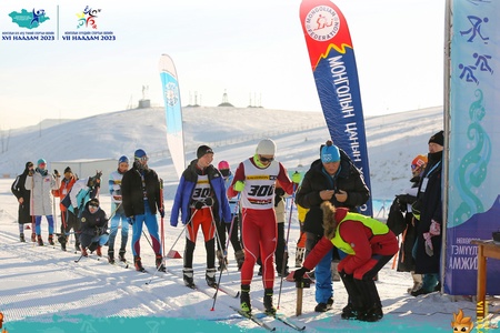 Монголын хүүхдийн спортын өвлийн VII наадмын Цанын спортын "Гүйлтийн сонгомол" төрлийн тэмцээн эхэллээ.