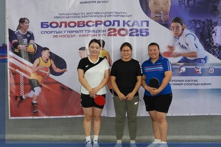 “БОЛОВСРОЛ КАП 2025” СПОРТЫН 7 ТӨРӨЛТ АВАРГА ШАЛГАРУУЛАХ ТЭМЦЭЭНИЙ ШИРЭЭНИЙ ТЕННИСНИЙ ТӨРӨЛ ЗОХИОН БАЙГУУЛАГДЛАА. 