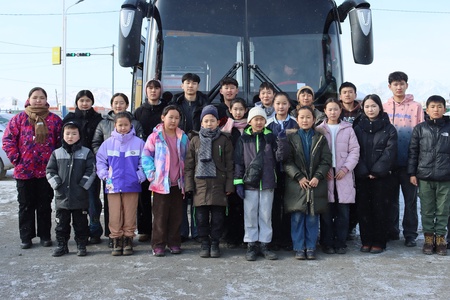  Ширээний теннисний ББАШТ-д оролцох УВС аймгийн баг тамирчид замдаа гарлаа.