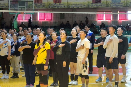 БАЙГАЛЬ ОРЧНЫ САЛБАРЫН ДУНДАХ ВОЛЕЙБОЛЫН ТЭМЦЭЭН: