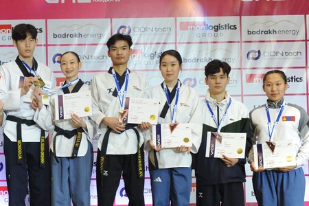 ОЛИМПЫН ТАЕКВОНДОГИЙН ПҮМСЭ УАШТ-НД БАЯНГОЛ ДҮҮРГИЙН ТАМИРЧИД АМЖИЛТТАЙ ОРОЛЦЛОО. 