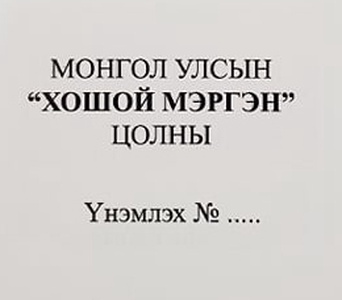 Улсын хошой мэргэн