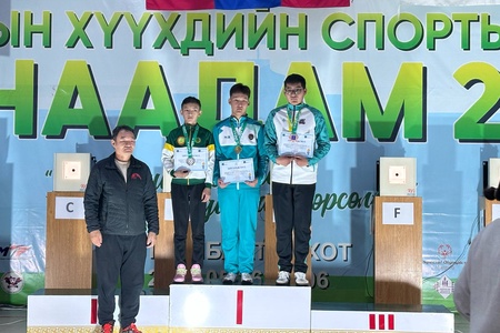 Монголын Хүүхдийн спортын зуны VIII наадмын Орхон аймгийн тамирчин Б.Энхмандах хийн урт бууны ганцаарчилсан төрөлд тэргүүн байр 🥇алтан медалийн эзэн боллоо.