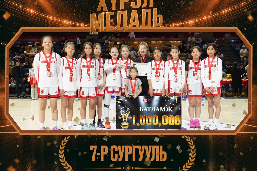 УЛААНБААТАР КАП ТЭМЦЭЭНИЙ САГСАН БӨМБӨГИЙН АВАРГААР НЕБ 7-Р СУРГУУЛЬ ТОДОРЛОО.