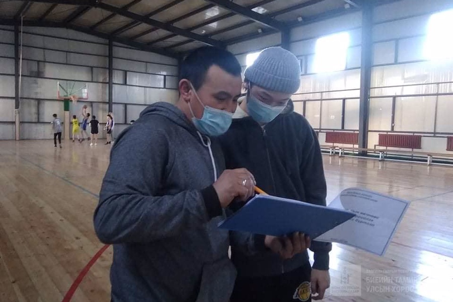 Баян-Өлгий аймгийн Биеийн Тамир Спортын Газар Улсын онцгой комиссын "Ковид-19 цар тахлаас сэргийлэх арга хэмжээг зохион байгуулах түр журам"-ыг хэрэгжүүлэх ажлын хүрээнд