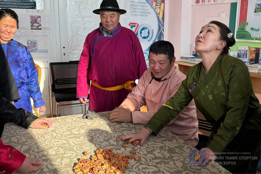 БИЕИЙН ТАМИР СПОРТЫН ГАЗРЫН ХАМТ ОЛОН ҮНДСЭН ХУУЛИЙН ӨДРИЙГ ТЭМДЭГЛЭН ӨНГӨРҮҮЛЛЭЭ