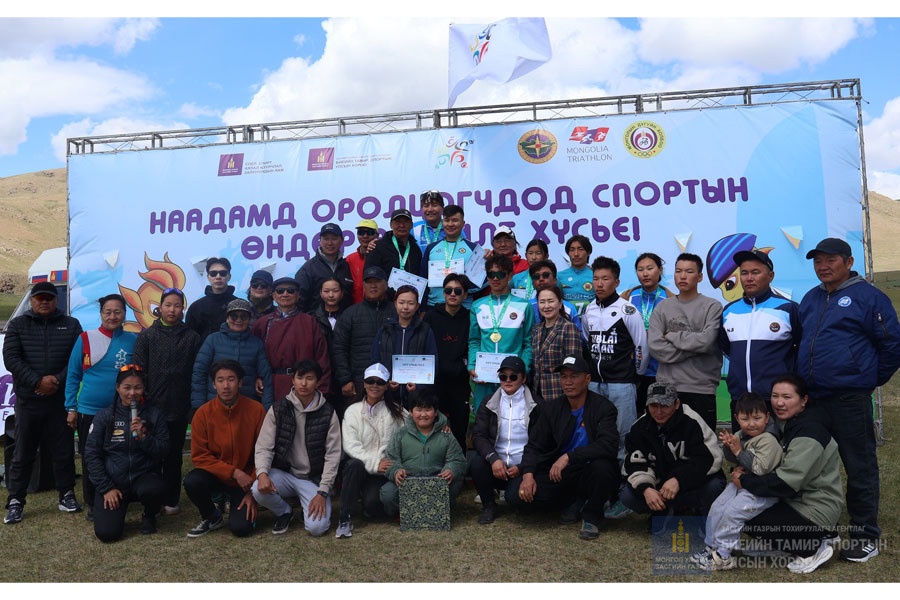 МОНГОЛЫН ХҮҮХДИЙН СПОРТЫН ЗУНЫ VIII НААДМЫН ДУГУЙН  ТЭМЦЭЭН ДУАТЛОНЫ ТӨРЛӨӨР   ӨНДӨРЛӨЛӨӨ