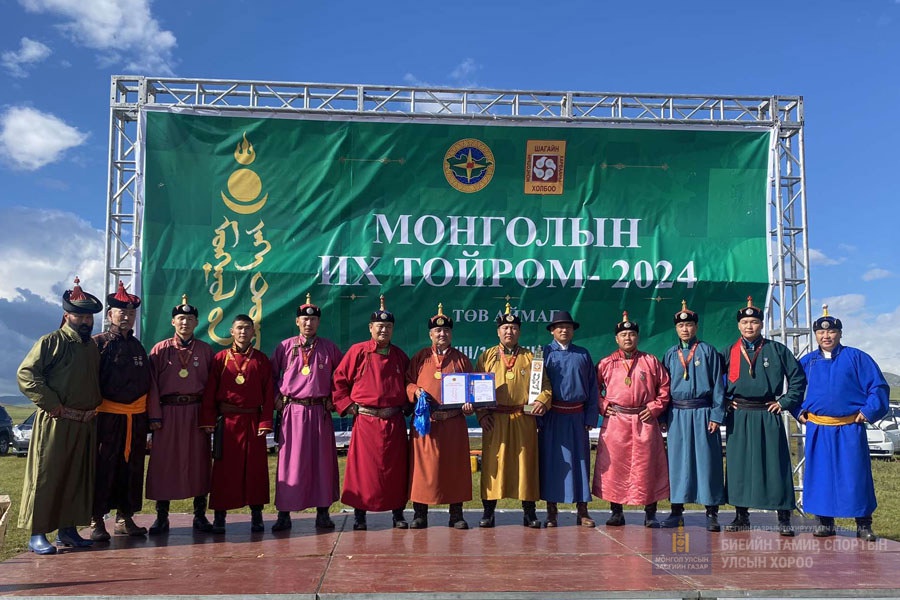 “МОНГОЛЫН ИХ ТОЙРОМ 2024” ҮНДЭСНИЙ  ШАГАЙН ХАРВААНЫ ТЭМЦЭЭН БОЛЖ ӨНДӨРЛӨЛӨӨ.