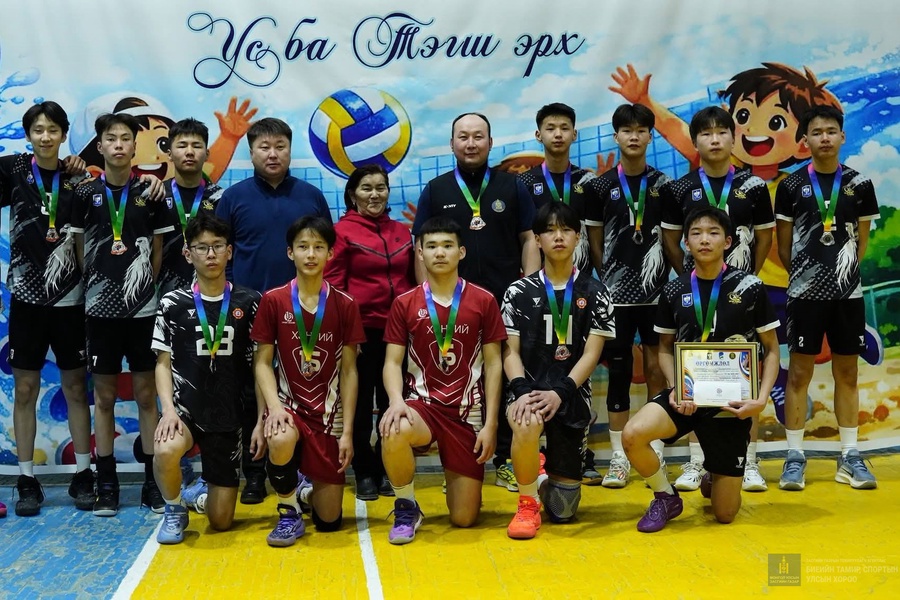  U16 ӨСВӨРИЙН АЙМГИЙН АВАРГА ШАЛГАРУУЛАХ ВОЛЕЙБОЛЫН ТЭМЦЭЭН АМЖИЛТТАЙ ӨНДӨРЛӨЛӨӨ