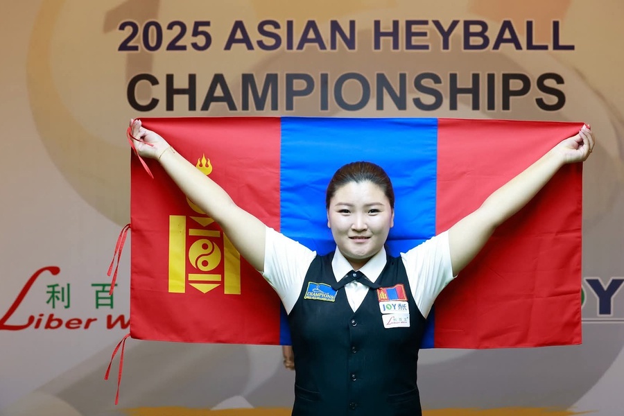 Г.ГАН-ОРХОН ХЭЙБОЛЫН АЗИ ТИВИЙН АВАРГА БОЛЛОО!