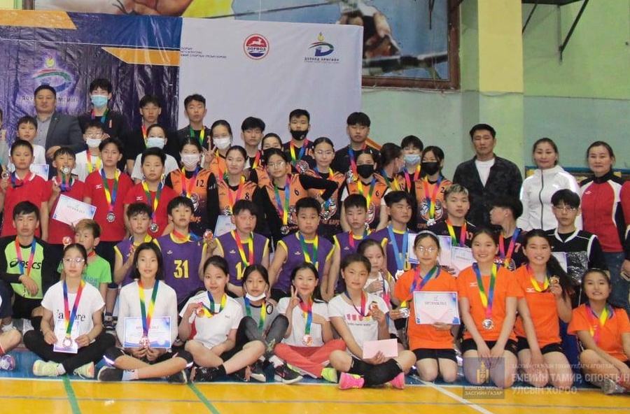 Мини волейболын аймгийн аварга шалгаруулах тэмцээн