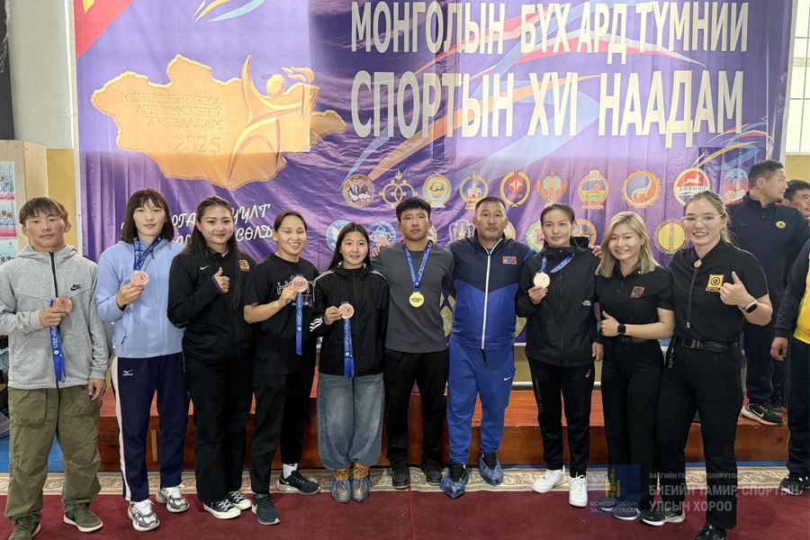 ТӨВ АЙМГИЙН ТАМИРЧИД “МОНГОЛЫН БҮХ АРД ТҮМНИЙ СПОРТЫН XVI ЗУНЫ НААДАМ”-Д АМЖИЛТТАЙ ОРОЛЦЛОО