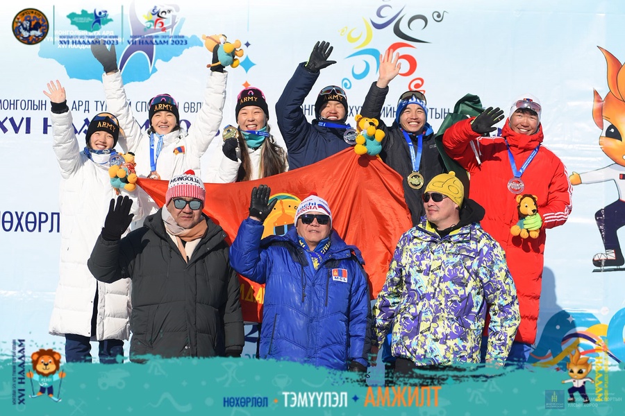 Монголын бүх ард түмний спортын өвлийн XVI наадмын гүйлтийн цанын сонгомол төрлийн шилдгүүд тодорлоо