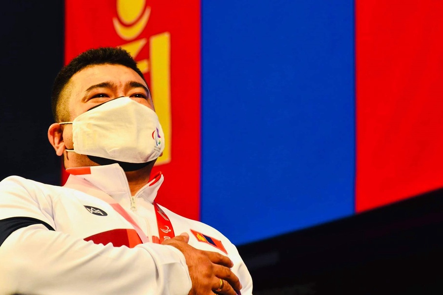 Монгол Улсын Гавьяат Тамирчин Э. Содномпилжээ “Токио-2020” Паралимпын аварга боллоо. 